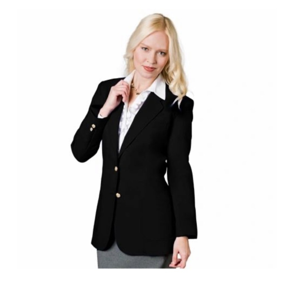 New Executive Apparel Black Blazer Jacket